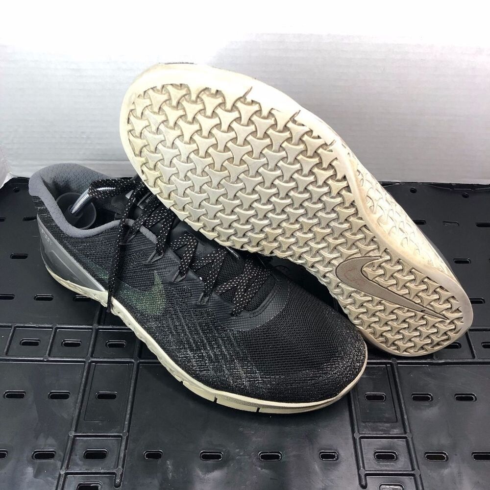 Nike Metcon 3 Metallic Black 922880-001 Women's Size 11